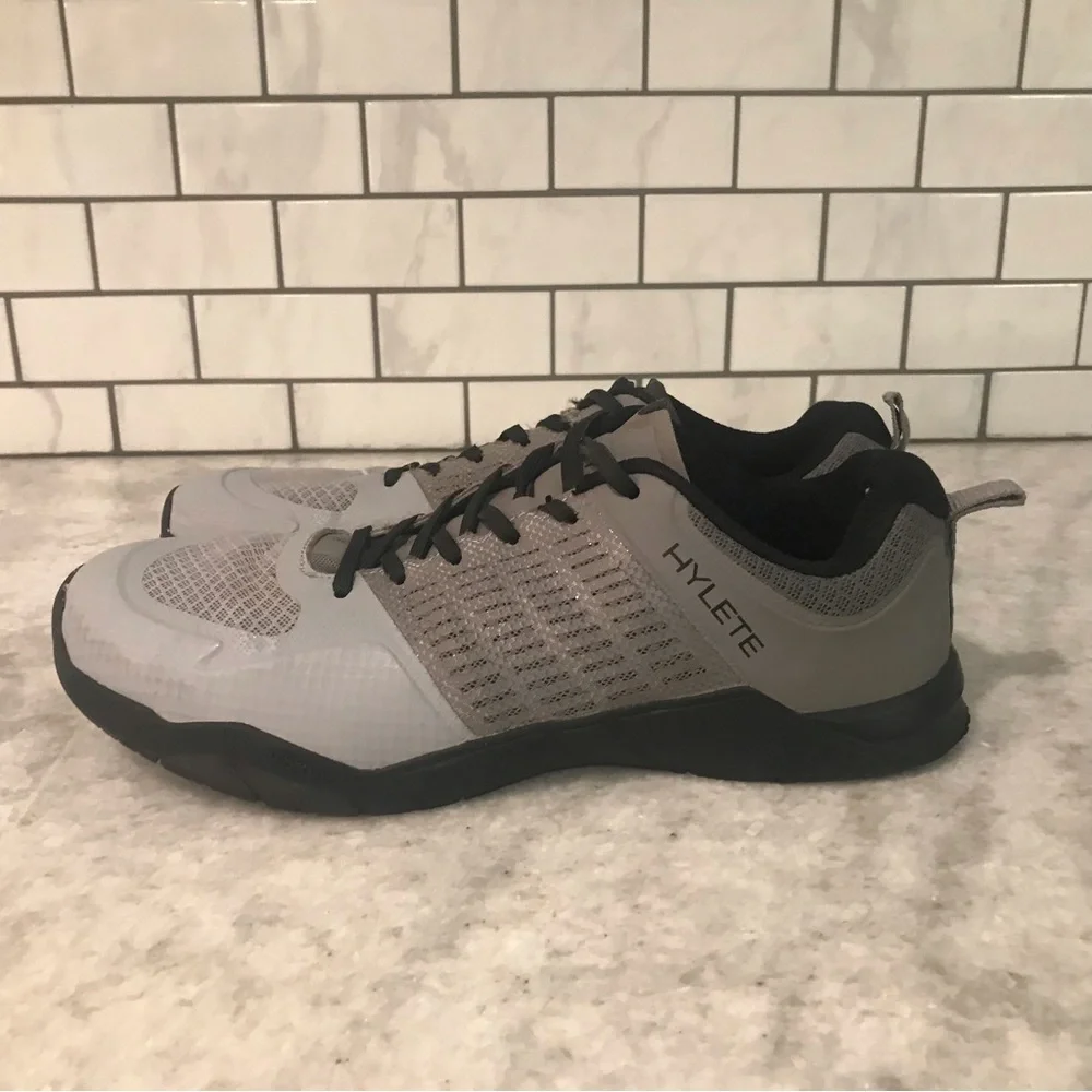 Hylete Sneakers Mens Size 8 Gray Circuit‎ Cross Training Shoes Vibram Running